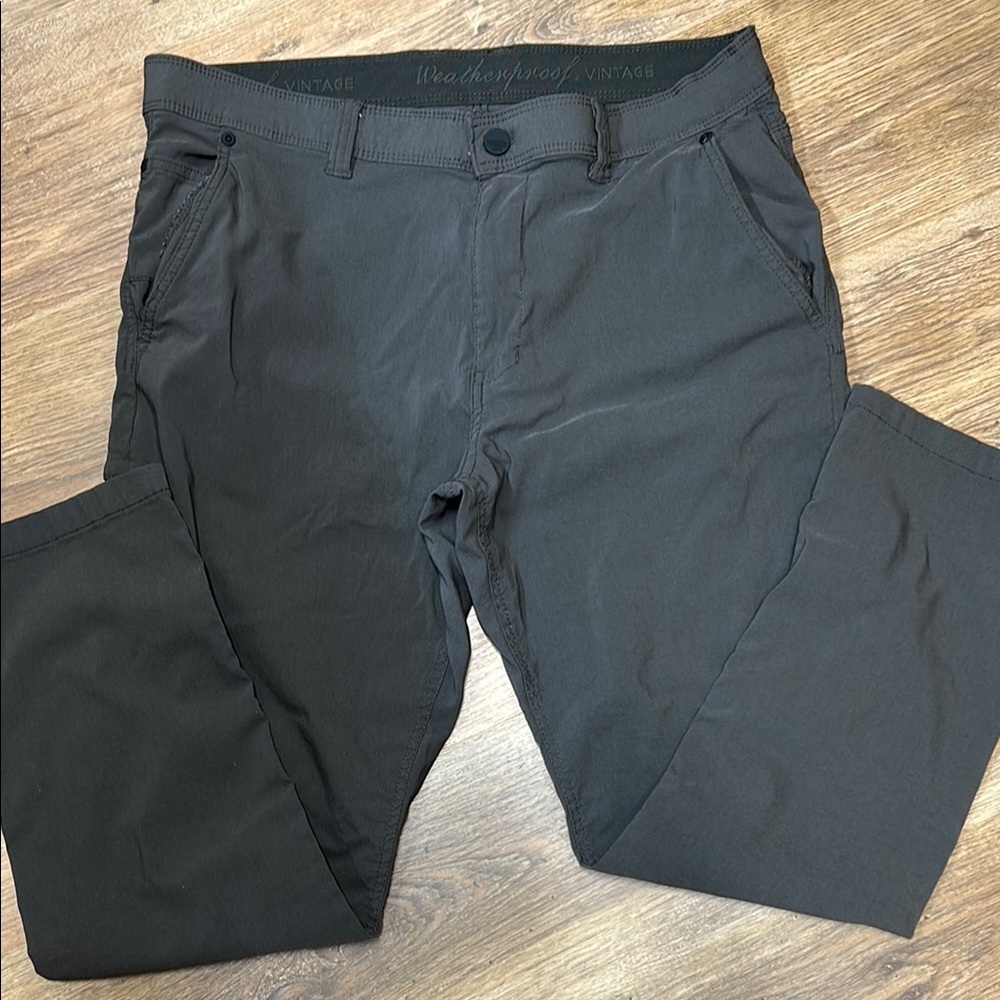 Weatherproof Men's Black Pants‎